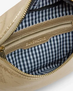ELMS+KING Alamo Sling Bag - Light Gold Crinkle