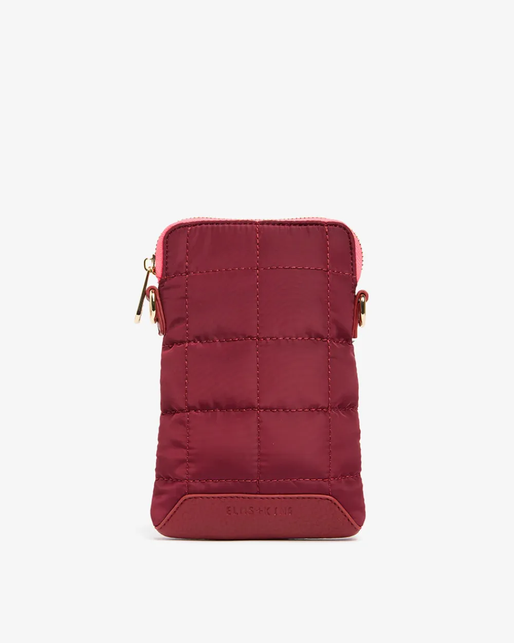 ELMS+KING Baker Phone Bag - Burgundy