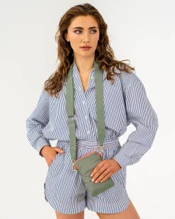 ELMS+KING Baker Phone Bag - Sage