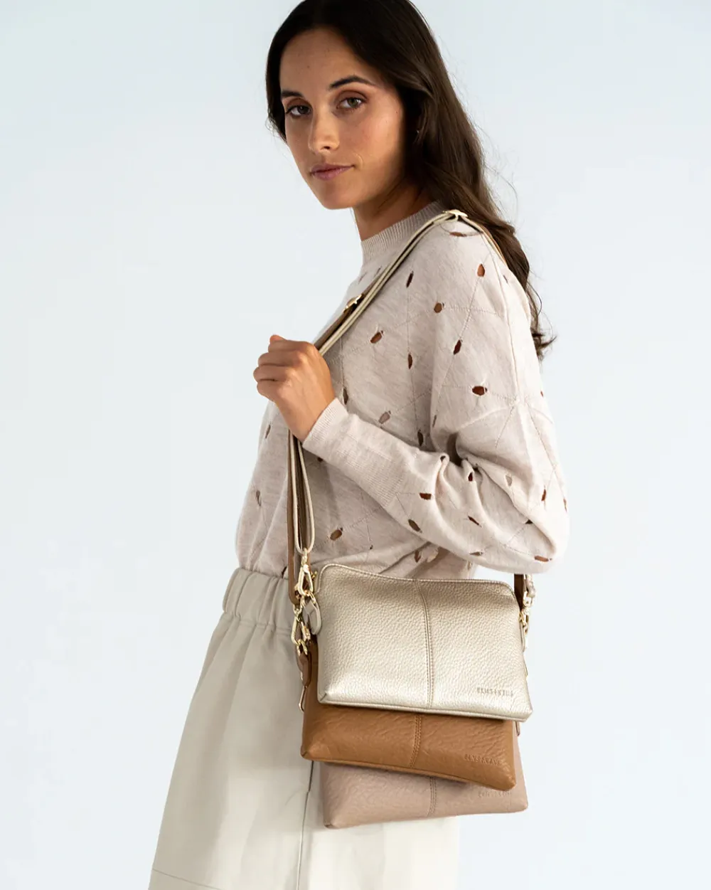 ELMS+KING Bowery Wallet - Latte