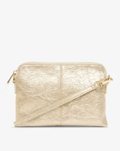ELMS+KING Bowery Wallet - Light Gold Crinkle