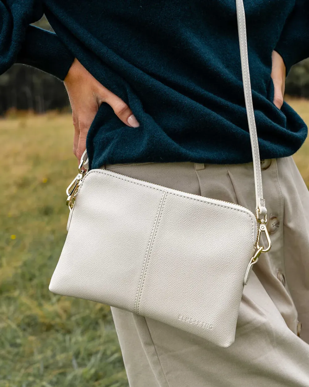 ELMS+KING Bowery Wallet - White