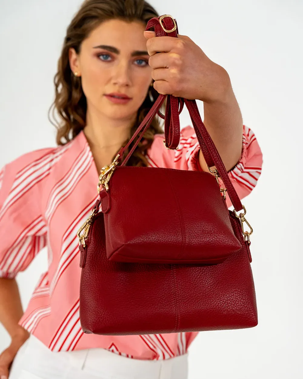 ELMS+KING Burbank Crossbody - Burgundy