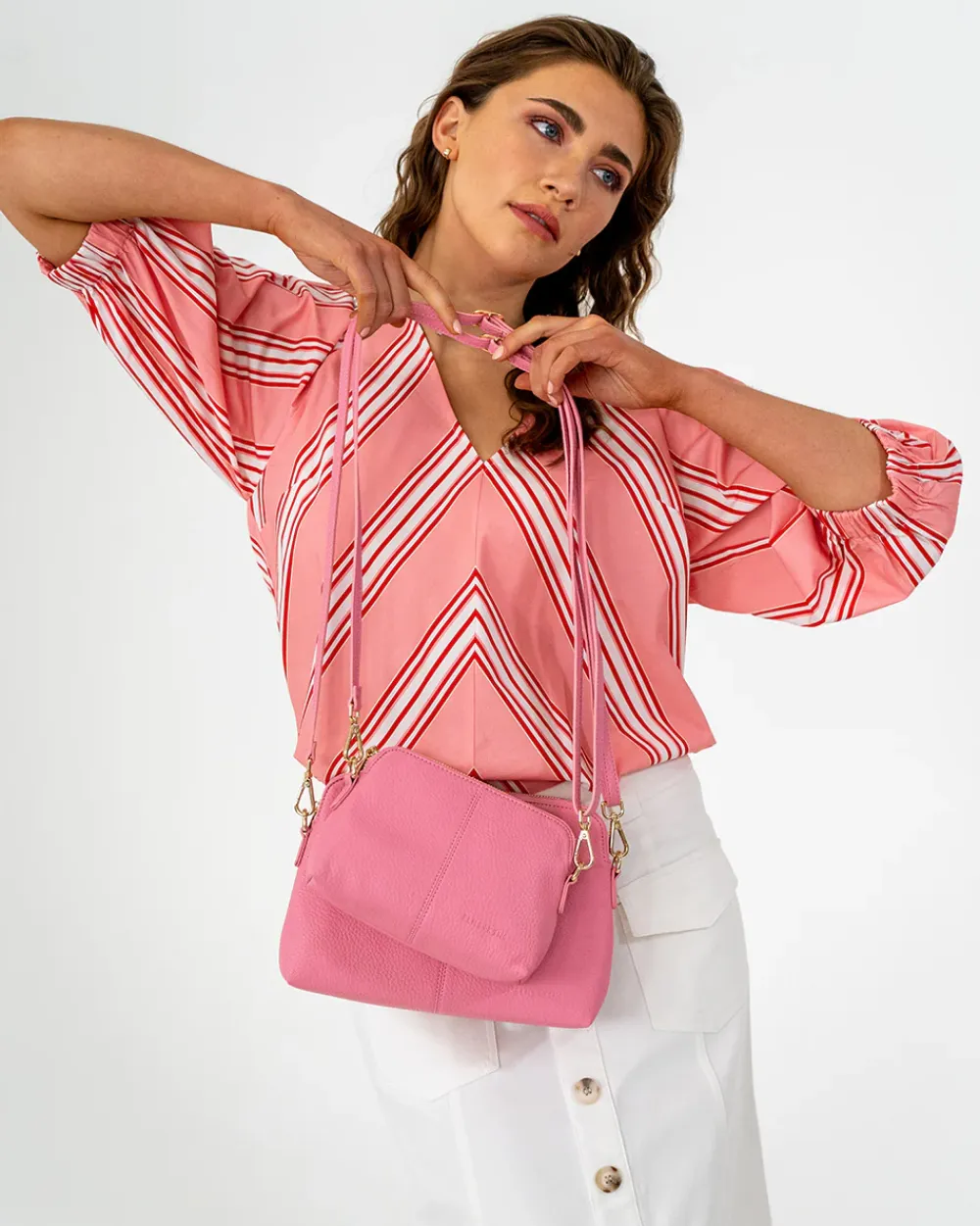 ELMS+KING Burbank Crossbody Large - Blossom