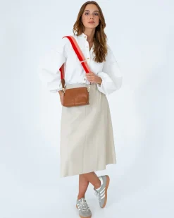 ELMS+KING Burbank Crossbody - Tan Pebble