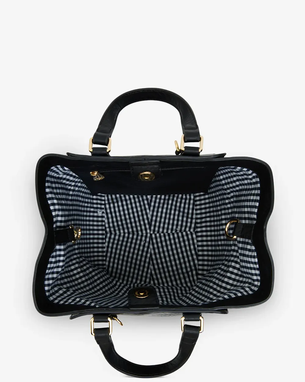 ELMS+KING Carnegie Tote - Black Weave