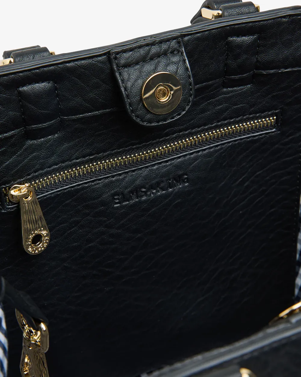 ELMS+KING Carnegie Tote - Black Weave