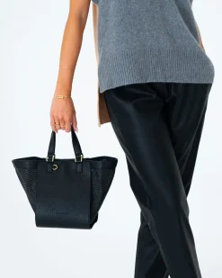ELMS+KING Carnegie Tote - Black Weave