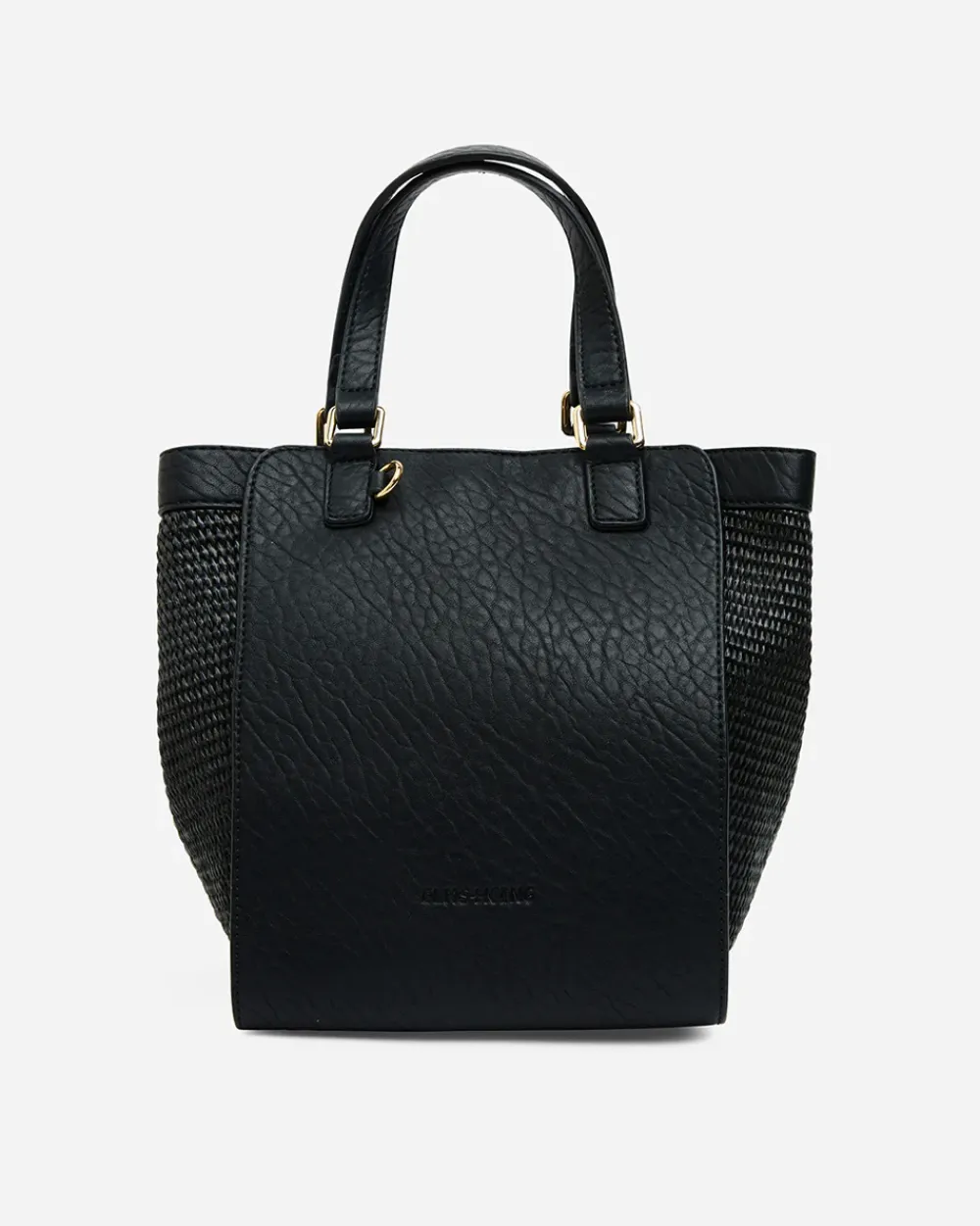 ELMS+KING Carnegie Tote - Black Weave