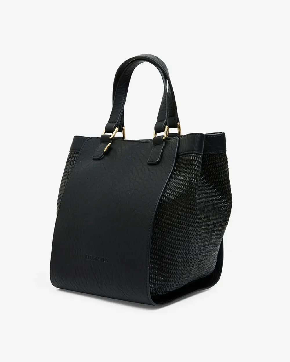 ELMS+KING Carnegie Tote - Black Weave