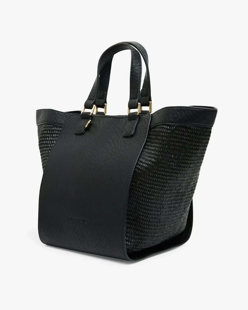 ELMS+KING Carnegie Tote - Black Weave