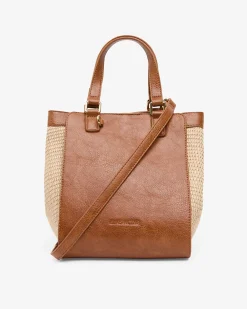 ELMS+KING Carnegie Tote - Tan Weave
