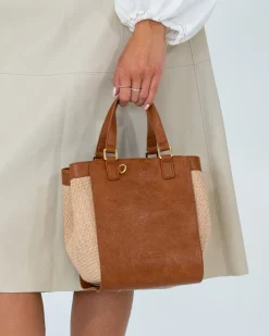 ELMS+KING Carnegie Tote - Tan Weave