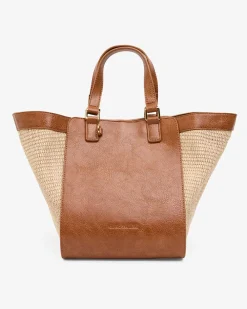 ELMS+KING Carnegie Tote - Tan Weave