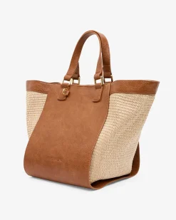 ELMS+KING Carnegie Tote - Tan Weave