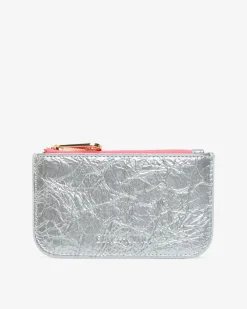 ELMS+KING Centro Wallet - Silver Crinkle