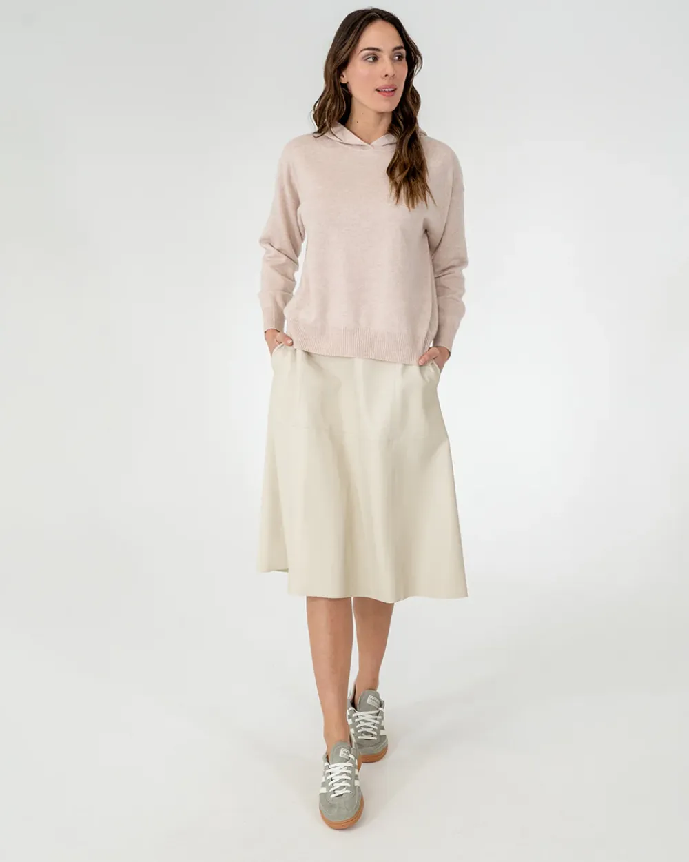 ELMS+KING Copper Row Skirt - Ecru