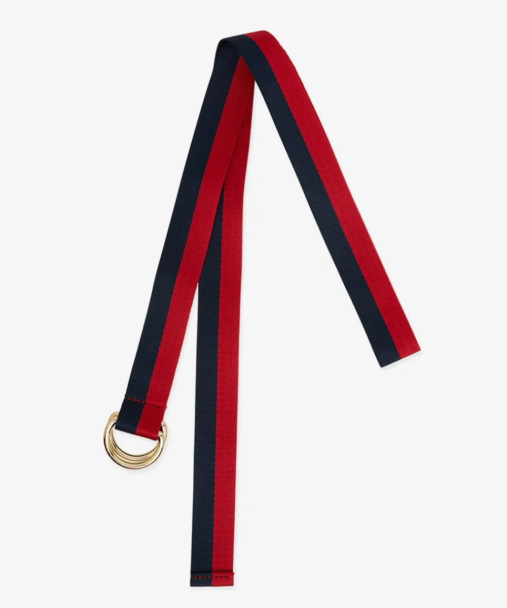 ELMS+KING Cotton Belt - Red & Navy