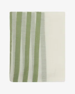 ELMS+KING EK Scarf - Khaki Stripe