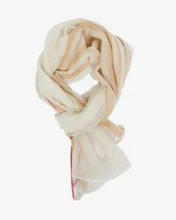 ELMS+KING EK Scarf - Taupe Stripe