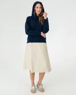 ELMS+KING Fort Knit Hoodie - Navy