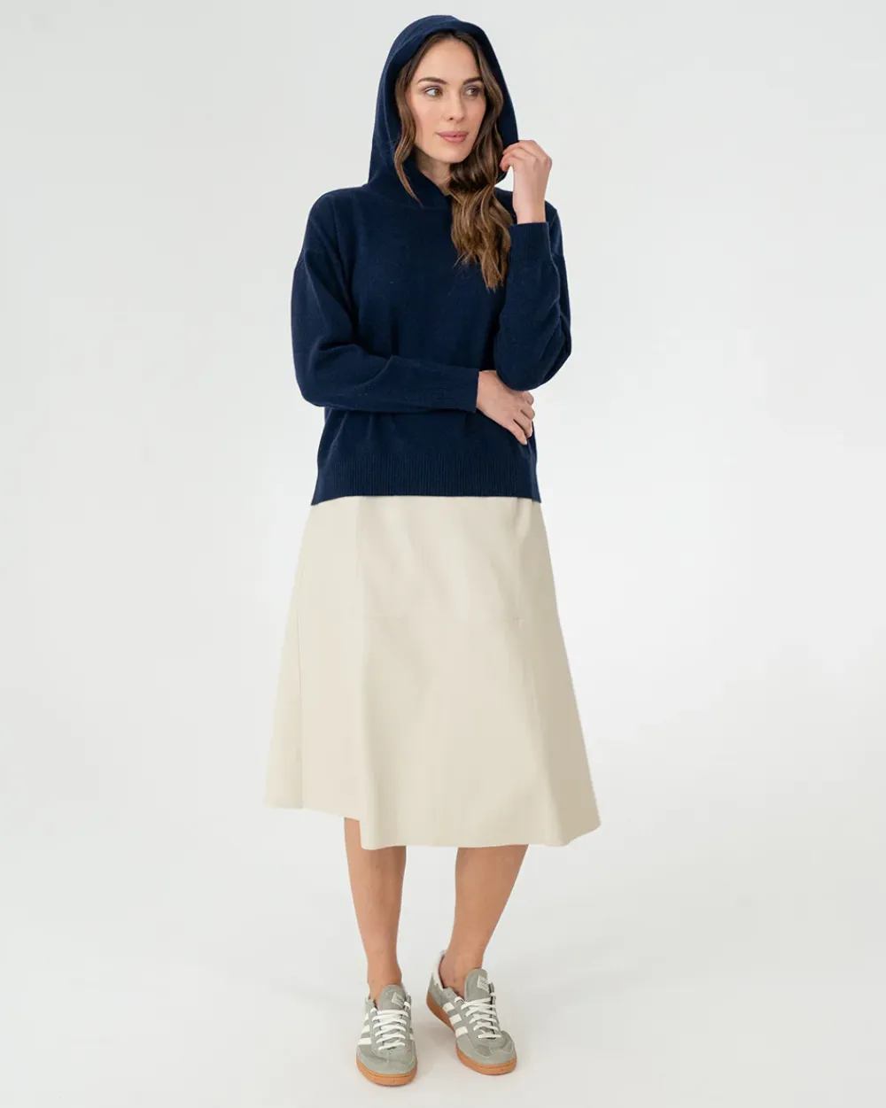 ELMS+KING Fort Knit Hoodie - Navy