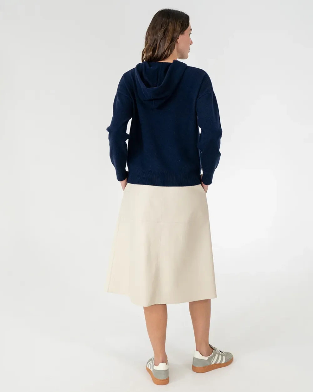 ELMS+KING Fort Knit Hoodie - Navy