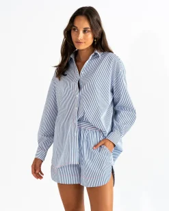 ELMS+KING Harlem Shirt - Boxer Stripe