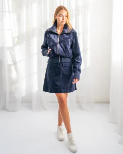 ELMS+KING Lincoln Mini Skirt - Navy