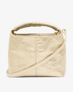 ELMS+KING Linton Crossbody - Light Gold Crinkle