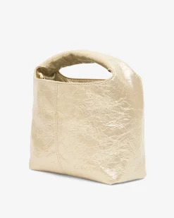 ELMS+KING Linton Crossbody - Light Gold Crinkle
