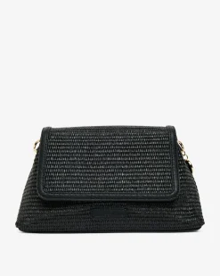 ELMS+KING Lugano Crossbody - Black Weave