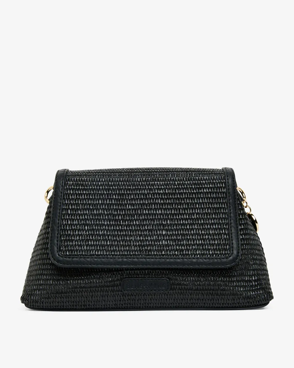 ELMS+KING Lugano Crossbody - Black Weave