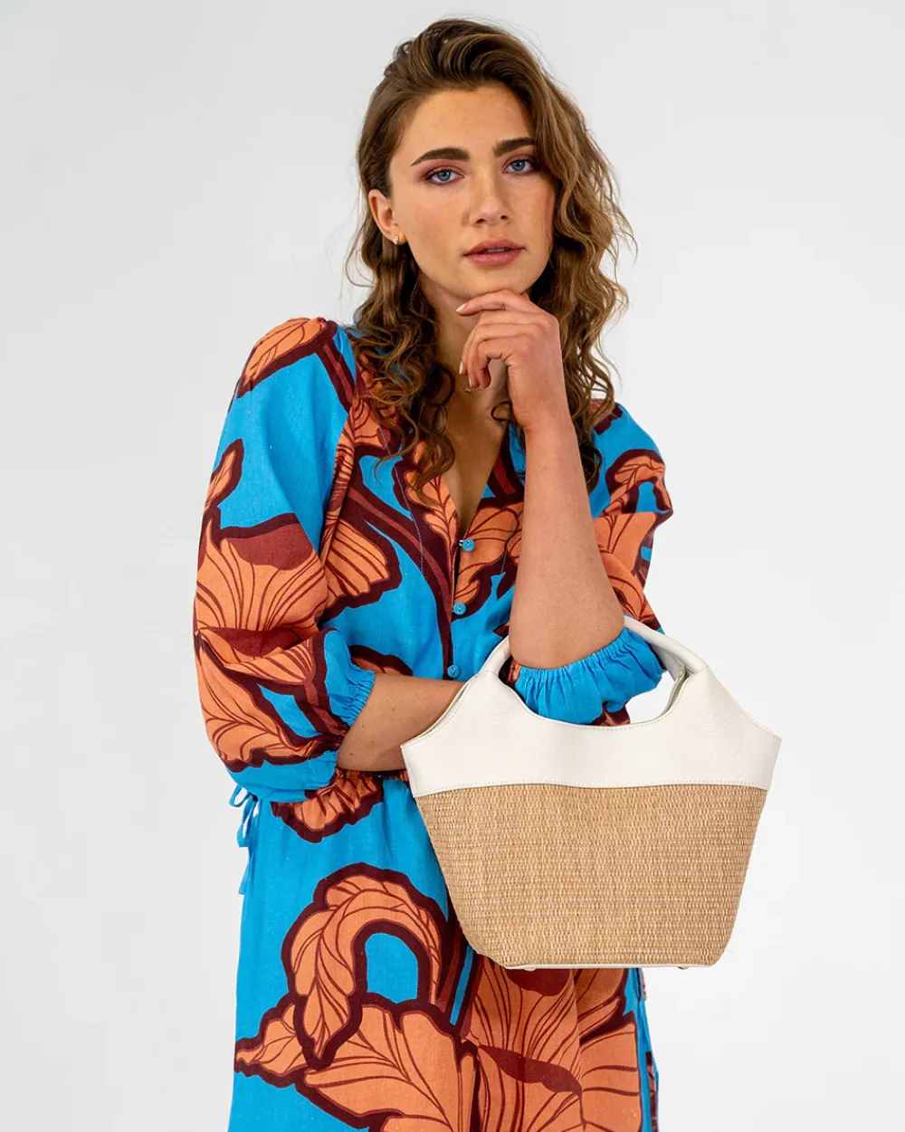 ELMS+KING Miller Tote - Chalk