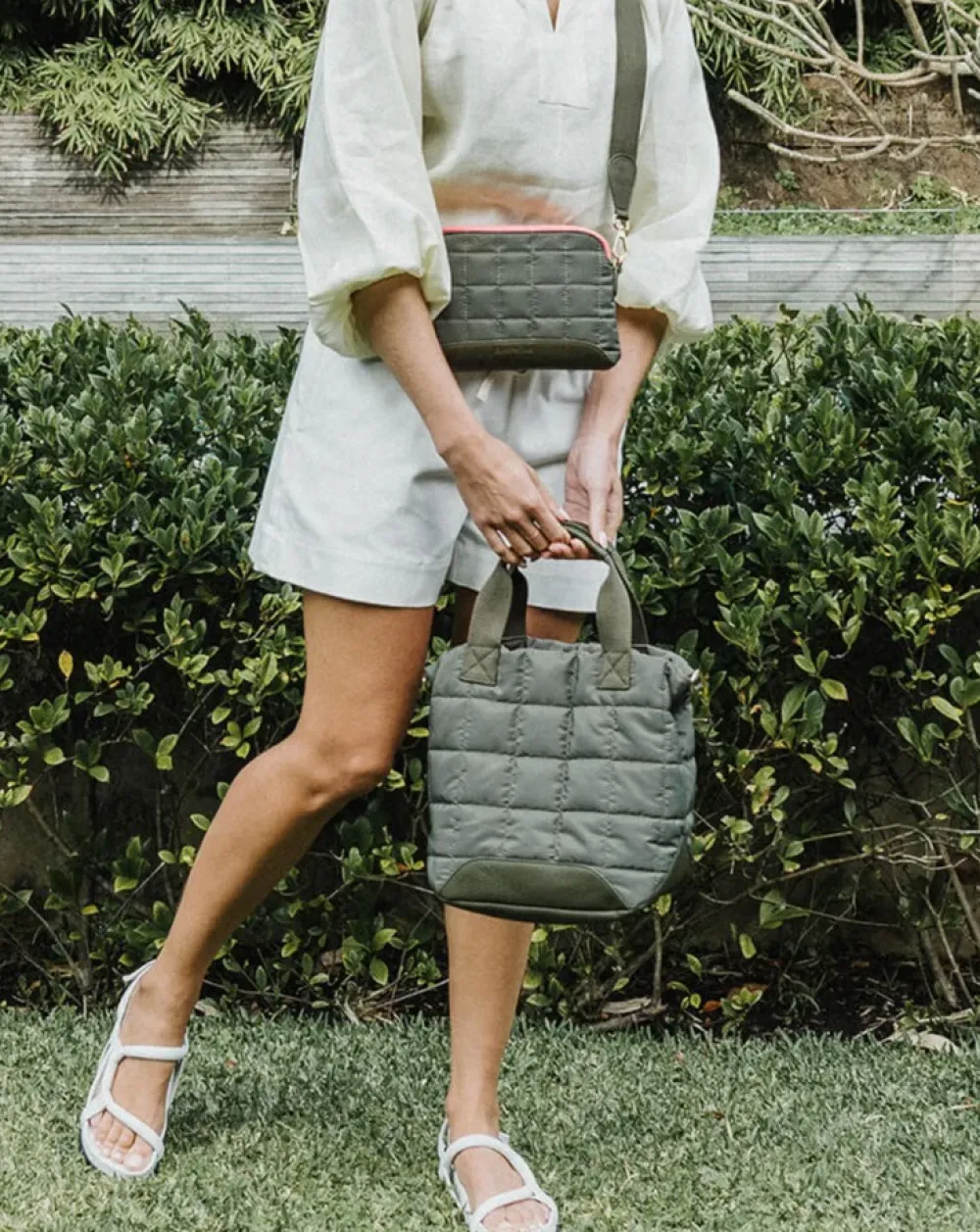 ELMS+KING Mini Santa Monica - Khaki