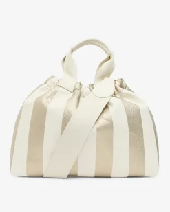 ELMS+KING Montague Tote - Gold Stripe