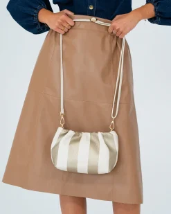 ELMS+KING Monty Bag - Gold Stripe