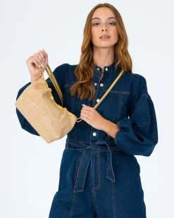 ELMS+KING Monty Bag - Gold Weave