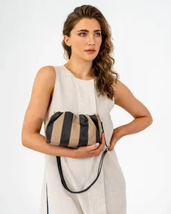 ELMS+KING Monty Bag - Latte Stripe