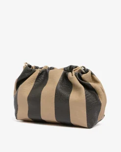 ELMS+KING Monty Bag - Latte Stripe