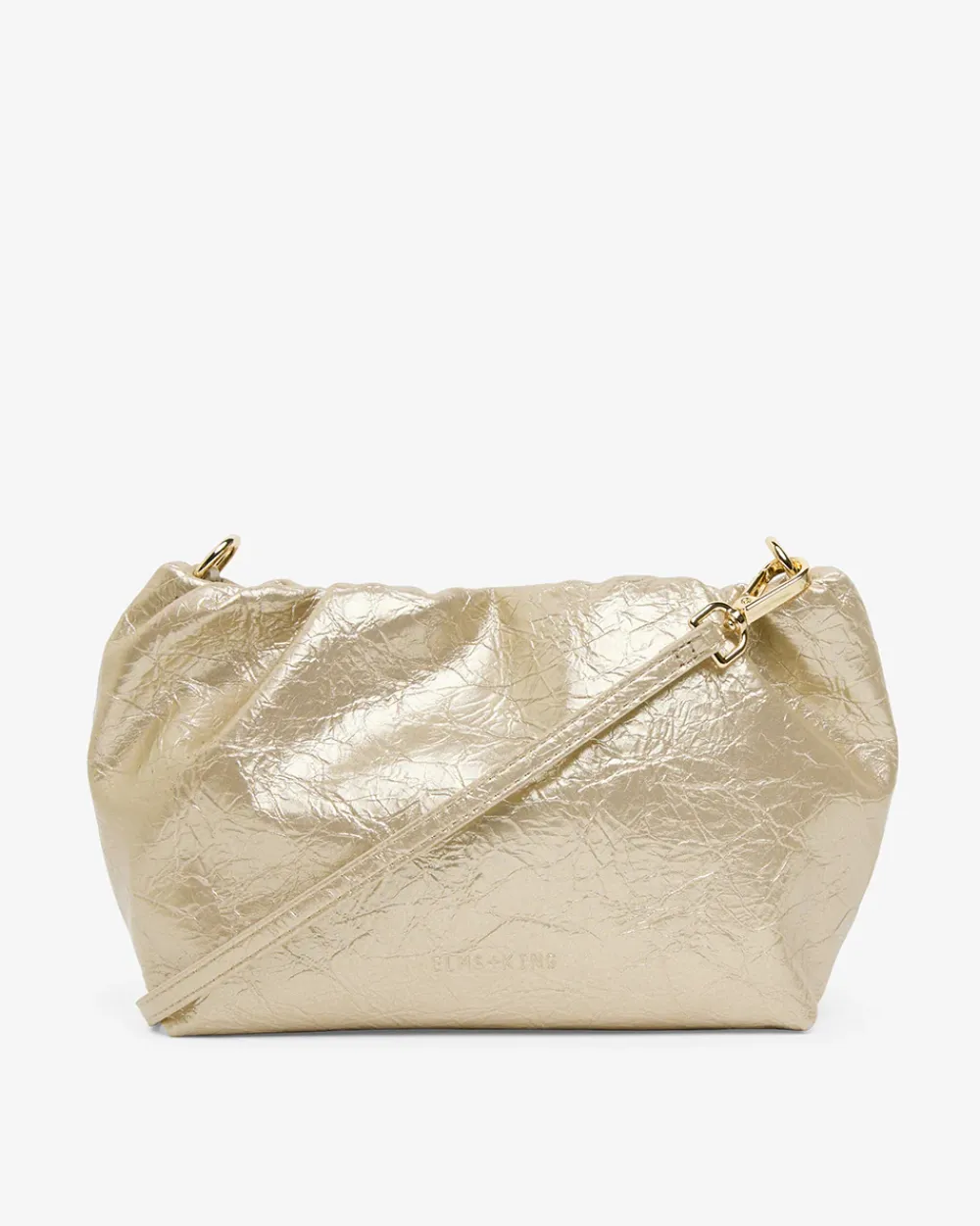 ELMS+KING Monty Bag - Light Gold Crinkle