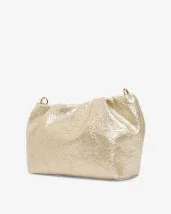 ELMS+KING Monty Bag - Light Gold Crinkle
