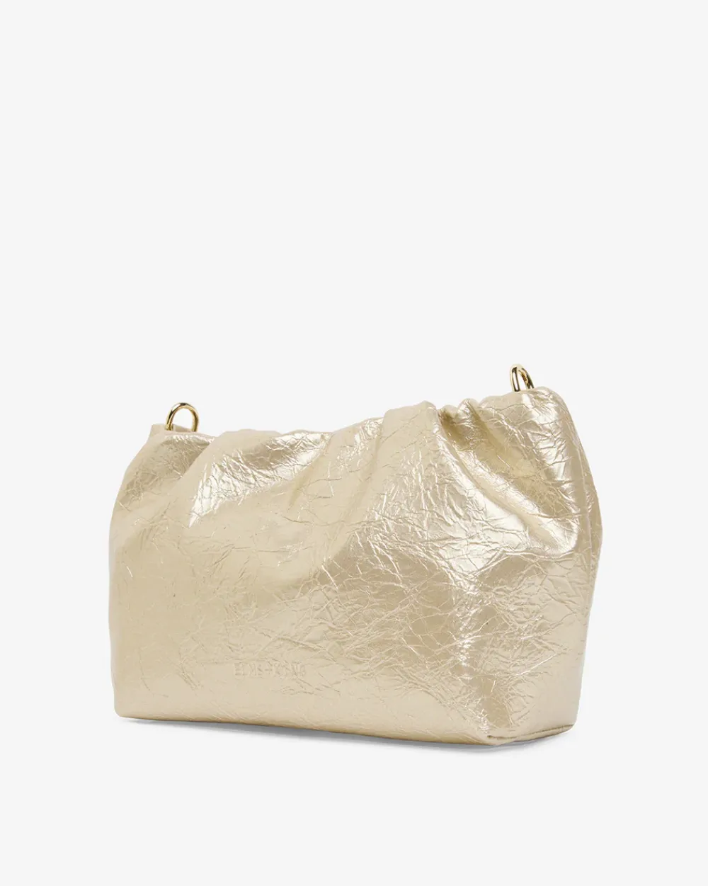ELMS+KING Monty Bag - Light Gold Crinkle
