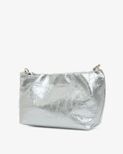 ELMS+KING Monty Bag - Silver Crinkle
