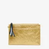 ELMS+KING New York Coin Purse - Gold Crinkle