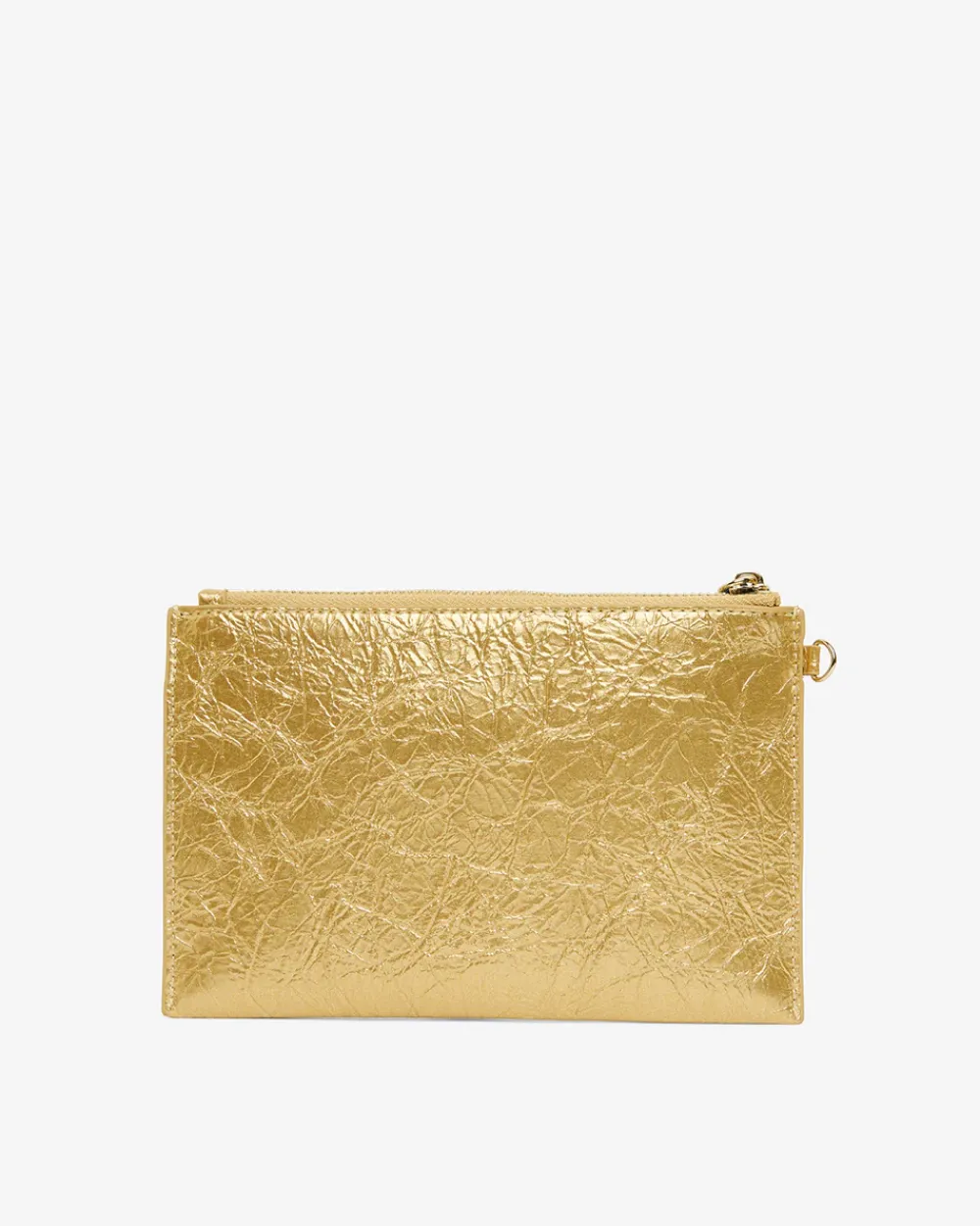 ELMS+KING New York Coin Purse - Gold Crinkle