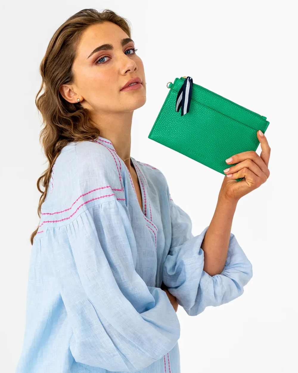 ELMS+KING New York Coin Purse - Green