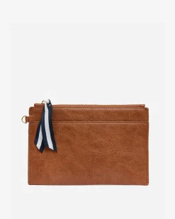 ELMS+KING New York Coin Purse - Tan Pebble