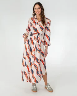 ELMS+KING Palm Beach Shirt Dress - River