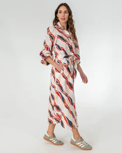 ELMS+KING Palm Beach Shirt Dress - River